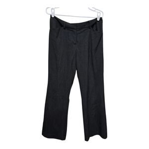 Chico’s Charcoal Stretch Trouser Pants 0 Short Small
